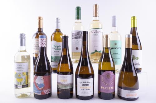 TWELVE BOTTLES SPANISH WHITE WINE