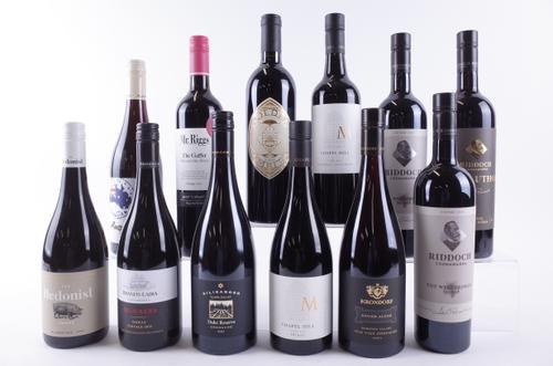 TWELVE BOTTLES AUSTRALIAN RED WINE