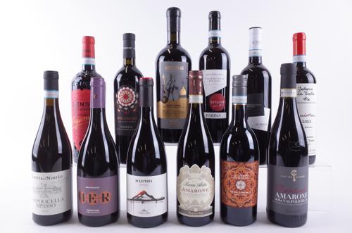 TWELVE BOTTLES ITALIAN RED WINE