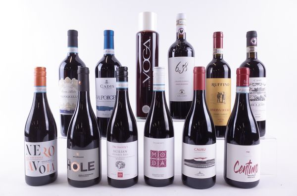 TWELVE BOTTLES ITALIAN RED WINE