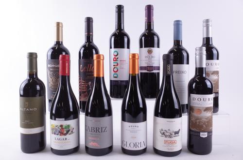 TWELVE BOTTLES PORTUGUESE RED WINE
