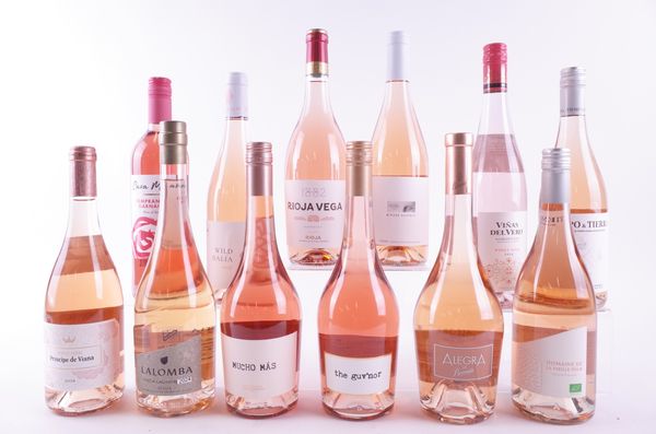 TWELVE BOTTLES SPANISH ROSÉ WINE