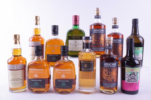 TWELVE BOTTLES SCOTCH WHISKY