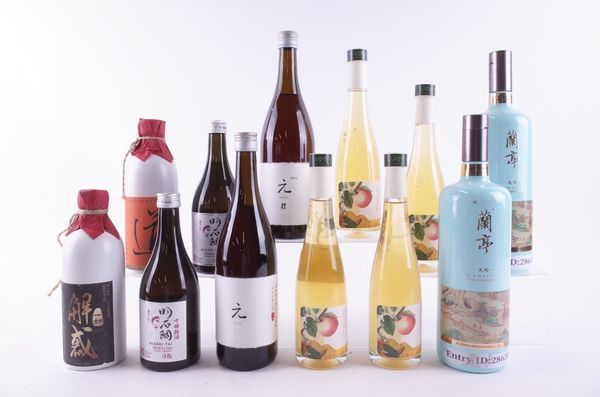 TWELVE BOTTLES RICE WINE