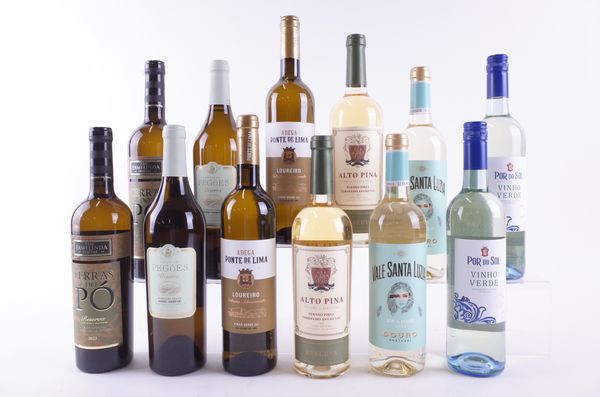 TWELVE BOTTLES PORTUGUESE WHITE WINE