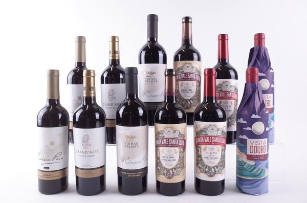 TWELVE BOTTLES PORTUGUESE RED WINE