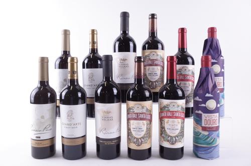 TWELVE BOTTLES PORTUGUESE RED WINE