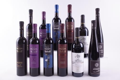 TEN BOTTLES BOSNIA + HERZEGOWINIAN AND ROMANIAN RED AND TWO WHITE WINE