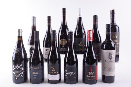 TWELVE BOTTLES AUSTRALIAN RED WINE