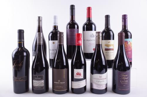 TWELVE BOTTLES CANADIAN RED WINE