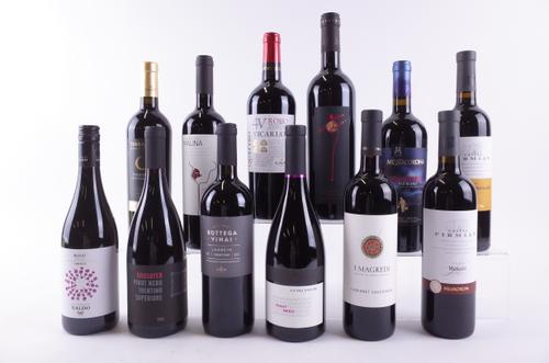 TWELVE BOTTLES ITALIAN RED WINE