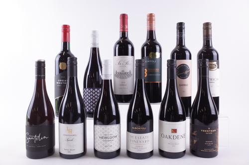 TWELVE BOTTLES AUSTRALIAN RED WINE