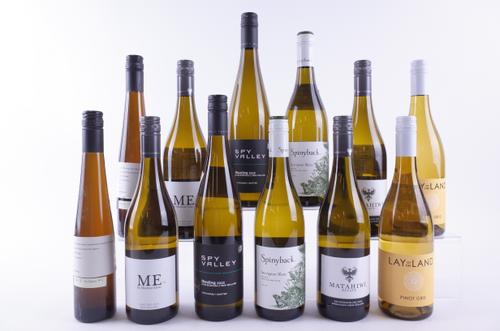TWELVE BOTTLES NEW ZEALAND WHITE WINE