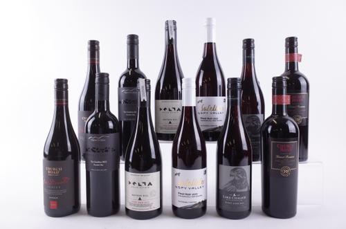 TWELVE BOTTLES NEW ZEALAND RED WINE