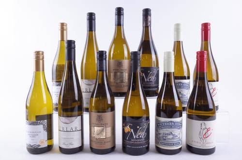 TWELVE BOTTLES NEW ZEALAND WHITE WINE