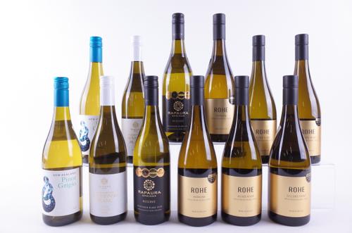 TWELVE BOTTLES NEW ZEALAND WHITE WINE