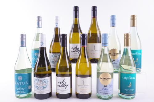 TWELVE BOTTLES NEW ZEALAND SAUVIGNON BLANC