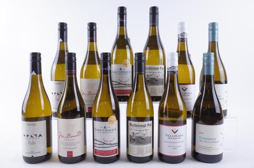 TEN BOTTLES NEW ZEALAND SAUVIGNON BLANC AND TWO CHARDONNAY
