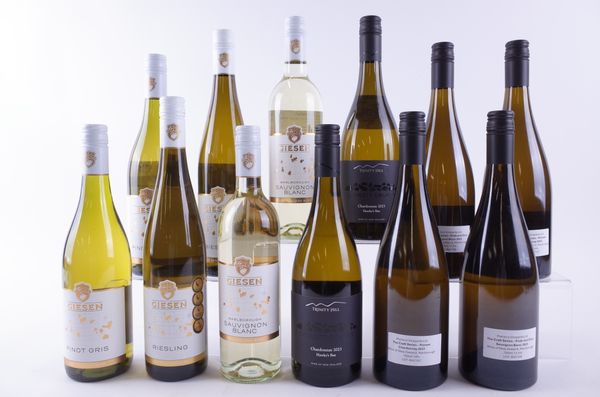 TWELVE BOTTLES NEW ZEALAND WHITE WINE