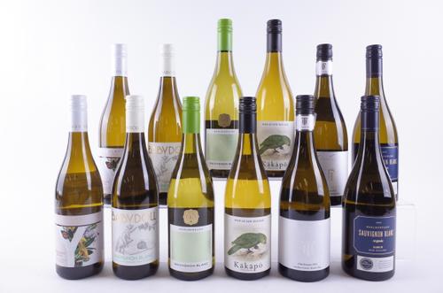 TWELVE BOTTLES NEW ZEALAND WHITE WINE