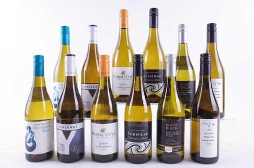 TEN BOTTLES NEW ZEALAND SAUVIGNON BLANC AND TWO CHARDONNAY