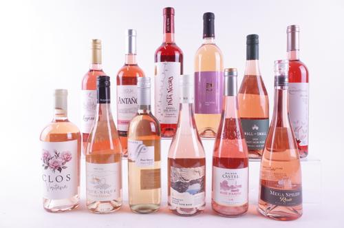 TWELVE BOTTLES ROSÉ WINE (VARIOUS COUNTRIES)