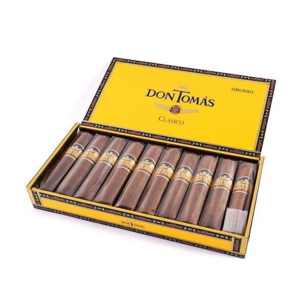 DON TOMAS, A FULL BOX OF 10 CLASICO CIGARS