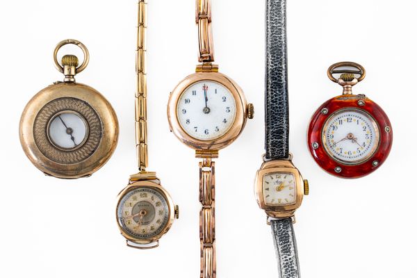 FIVE LADIES WATCHES (5)