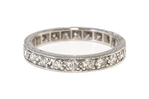 A DIAMOND FULL ETERNITY RING