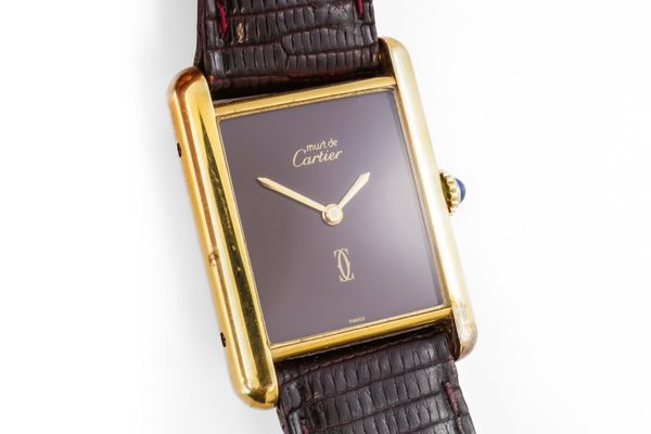 A MUST DE CARTIER ARGENT WATCH