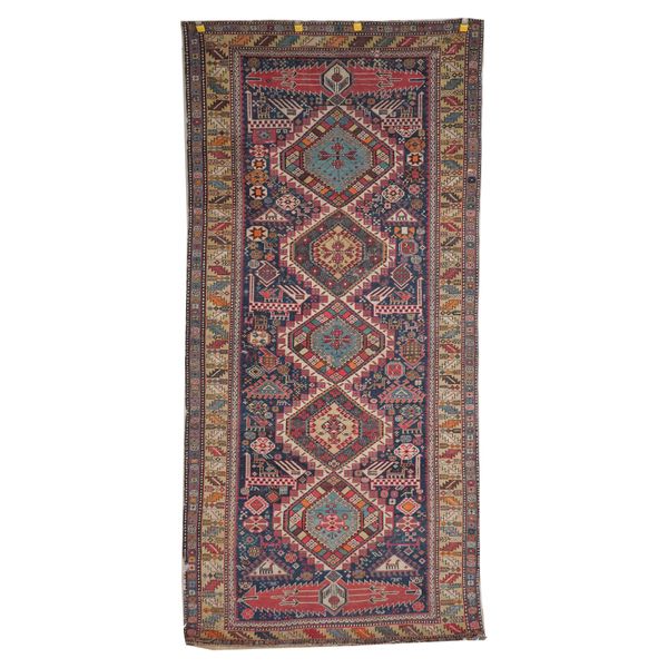 AN AKSTAFA RUG CAUCASIAN