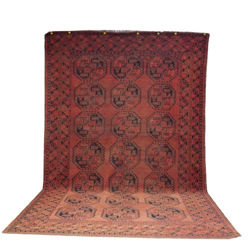 AN AFGHAN CARPET