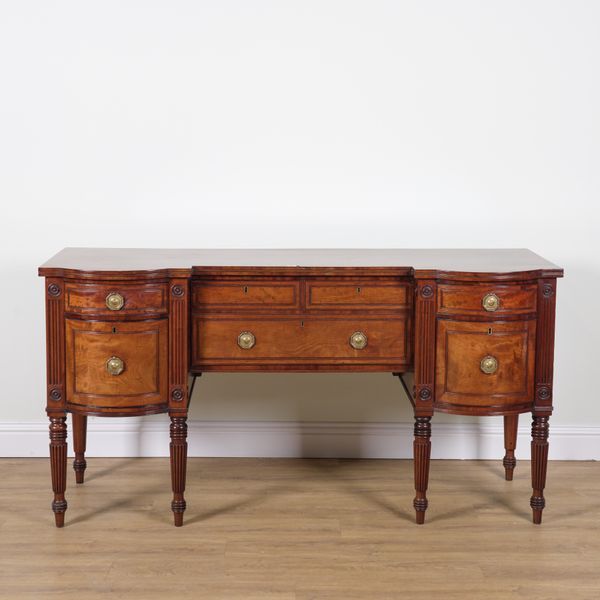 A WILLIAM IV MAHOGANY SIDEBOARD