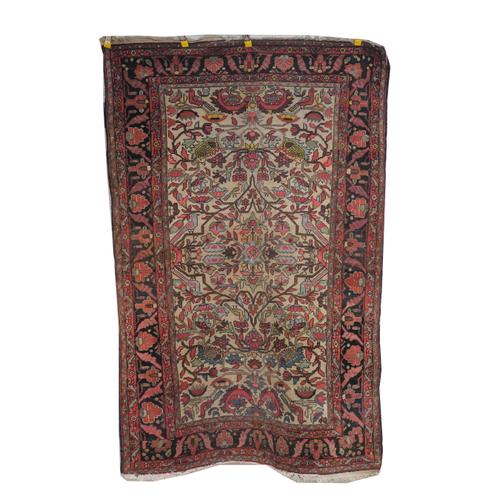A HAMADAN RUG, PERSIAN AND A CAUCASIAN RUG (2)