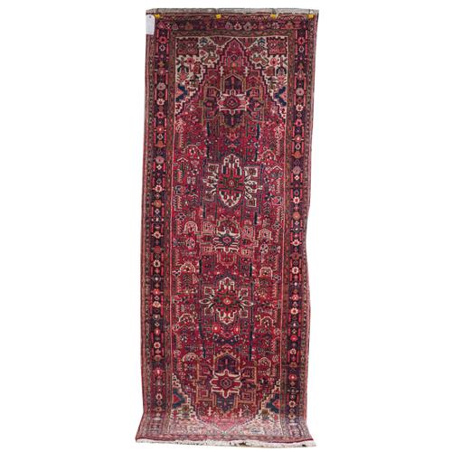 A HERIZ RUNNER, PERSIAN