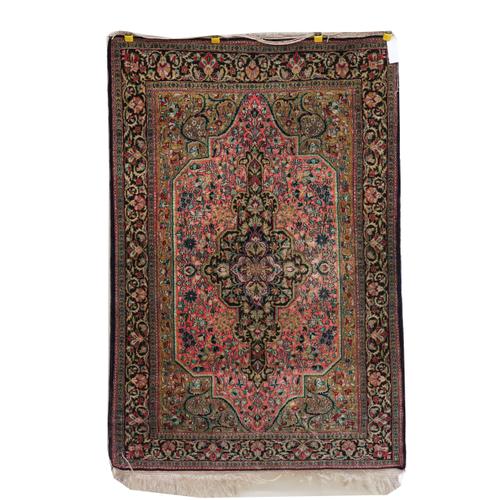 A SILK KHOM RUG, PERSIAN