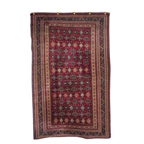 AN INDIAN RUG OF SHERVAN (CAUCASIAN) DESIGN