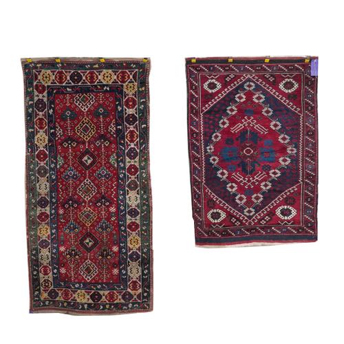A KAZAKH RUG, CAUCASIAN AND A TURKISH RUG (2)