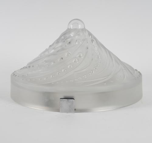 LALIQUE: A CRYSTAL ‘CORALLINE’ PLAFONNIERE