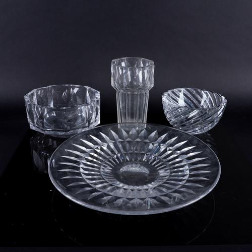 FOUR ITEMS OF ORREFORS GLASS (4)
