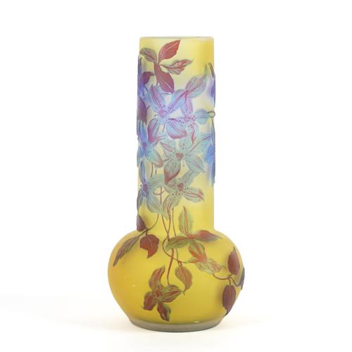 A GALLE CAMEO GLASS VASE