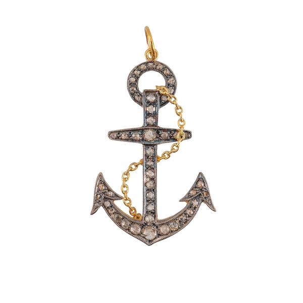 A MODERN ANCHOR PENDANT