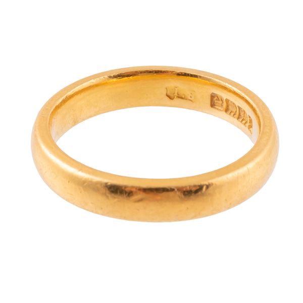 A 22CT WEDDING BAND