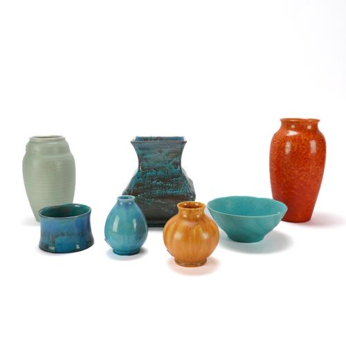 SEVEN PILKINGTON'S LANCASTRIAN VASES (7)