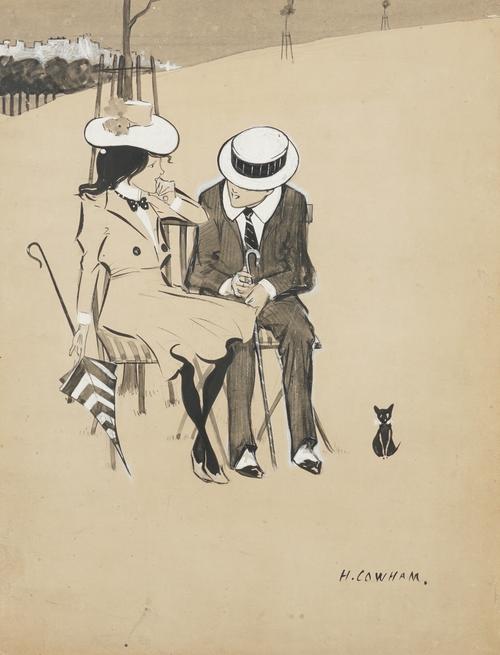 HILDA COWHAM (BRITISH, 1873-1964)