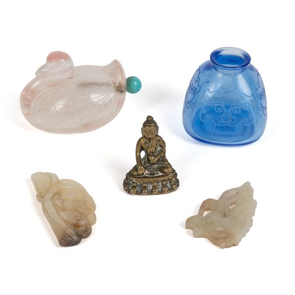 A GROUP OF CHINESE WORKS OF ART (5)