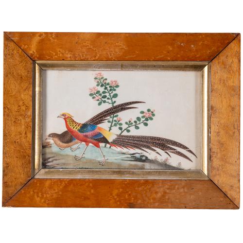 A GROUP OF SEVEN CHINESE PAINTINGS ON RICE PAPER (7)