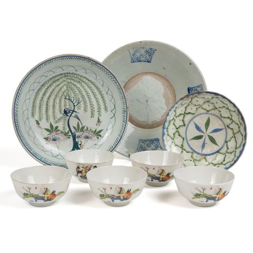 A GROUP OF ASIAN CERAMICS (8)