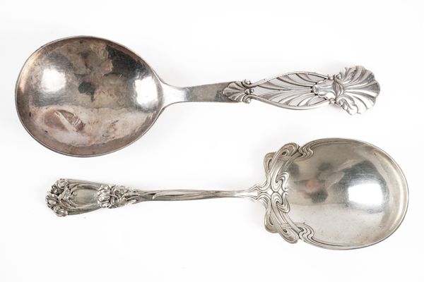 TWO FOREIGN SPOONS (2)