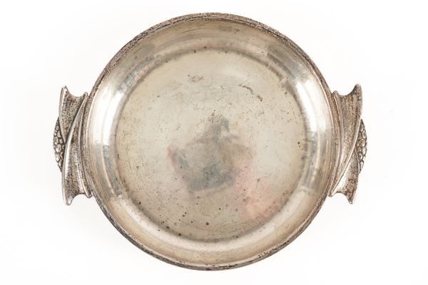 A LIBERTY AND CO SILVER TWIN HANDLED DISH